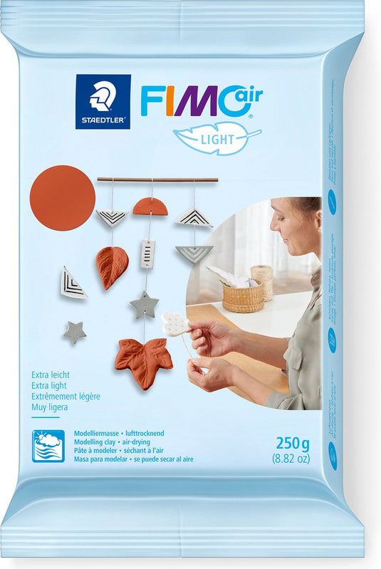 Fimo air light - luchtdrogende boetseerklei - 250g - terracotta