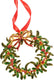 Villeroy boch winter collage accessoires metallhanger xmas krans d: 9 cm