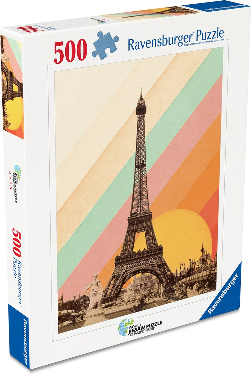 ギャラリービューアに画像をロードする, Ravensburger – parijse regenboog – florent bodart – legpuzzel – 500 stukjes
