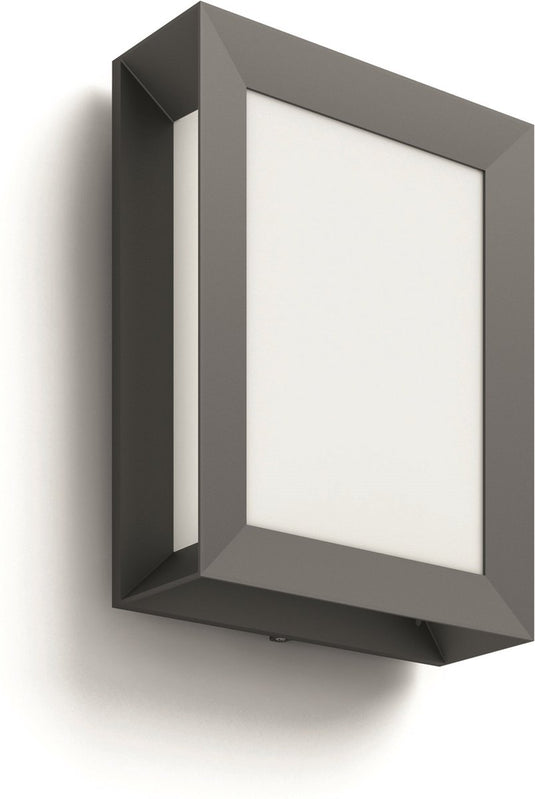 Philips led philips karp buitenwandlamp - antraciet