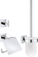 Grohe start cube accessoiresset 3-in-1 - chroom 41123000