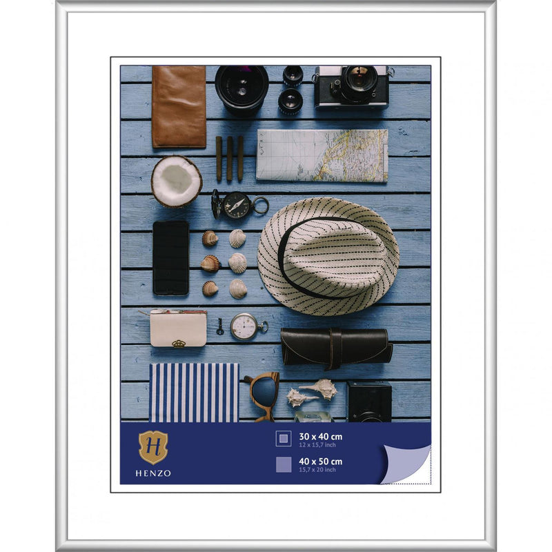 Load image into Gallery viewer, Henzo fotolijst napoli 40x50cm zilver
