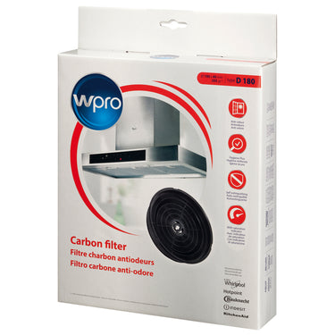 Wpro koolfilter d180 voor afzuigkap