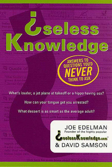 Useless knowledge