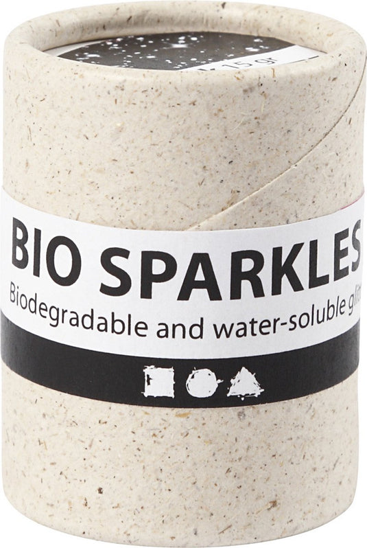 Creativ company bio glitter 10gr zwart