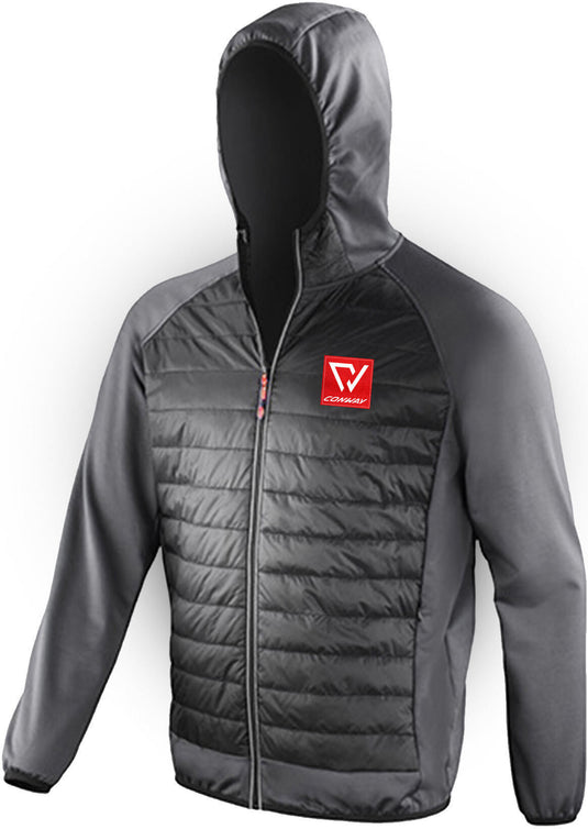 Conway heren hybrid jas hybrid jacket size s bl. charcoal