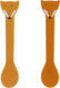 Trixie silicone spoon 2-pack - mr. fox