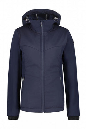 Luhta iivaara dames softshell jas - blauw - 40