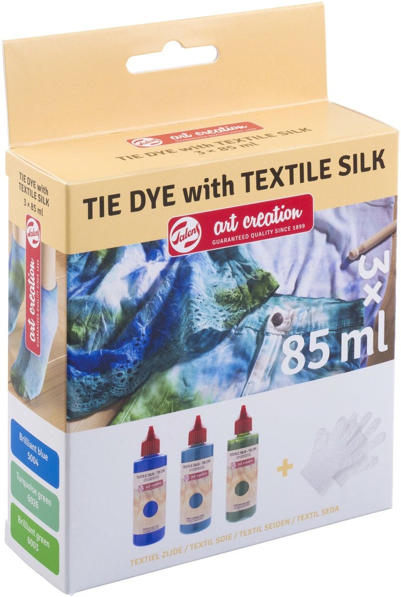 Afbeelding laden in galerijviewer, Talens art creation tie-dye set blauw, 3x85ml
