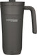 Thermos isoleerbeker - travel mug - 425 ml - zwart