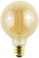 Avide e27 led filament lamp 7w - 725lm - 2500k - extra warm wit - dimbaar - led globe g95 - vervangt 55w gloeilamp
