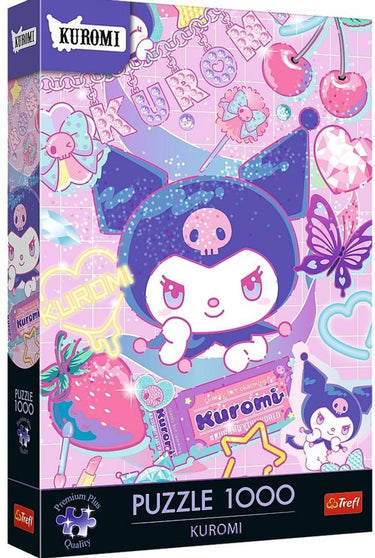 Trefl puzzle premium plus quality, kuromi 1000 - premium plus quality-puzzel, kuromi 1000