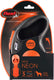 Flexi rollijn new classic neon tape zwart oranje