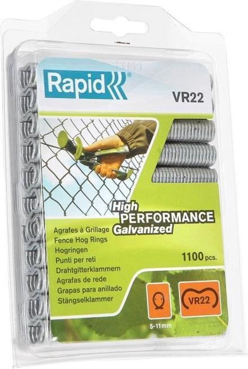 Afbeelding laden in galerijviewer, Rapid hogringen - gegalvaniseerd - 5-11 mm - dikte 2 mm - 1100 stuks
