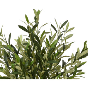 Decoris kunstboom olijfboom in pot 570 bladeren dia45x120cm groen