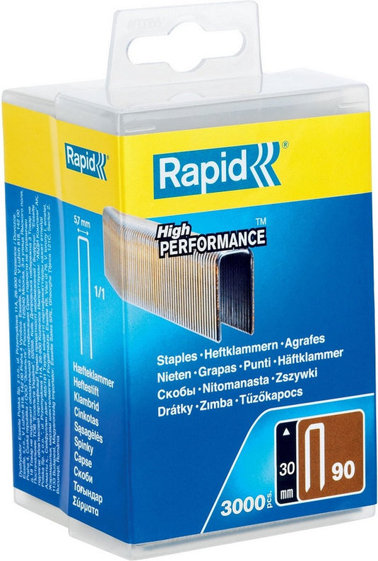 Rapid nr. 90 smalrugnieten 30 mm, 3.000 stuks - 5000125 - 5000125