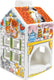 Blond amsterdam lichthuisje kat 8x8x14 cm