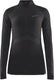 Craft active intensity zip thermoshirt dames - maat l