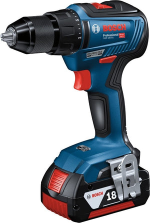 Bosch professional gsr 18v-55 accu schroefboormachine 18v 4.0ah in l-boxx - 06019h5200