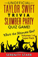 Ty unofficial taylor swift trivia slumber par quiz game super pack volumes 1-4