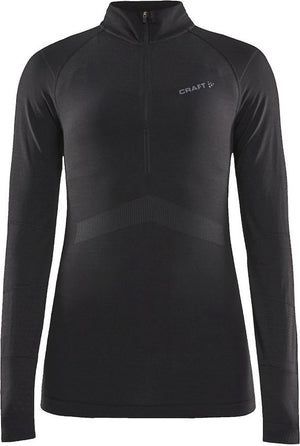 Craft active intensity zip thermoshirt dames - maat l