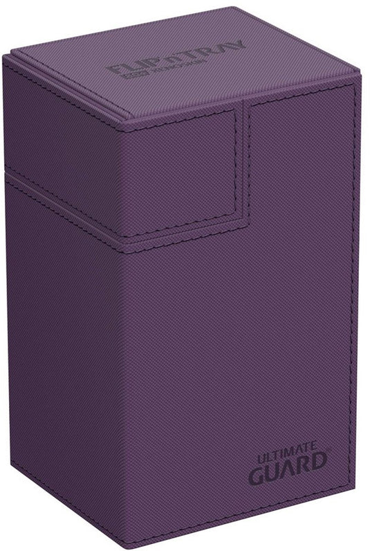 Ultimate guard flip'n'tray 80+ xenoskin - purple card boxes