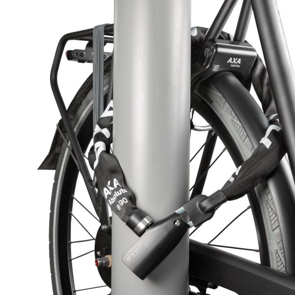 Afbeelding laden in galerijviewer, Axa kettingslot absolute 8-90cm zwart
