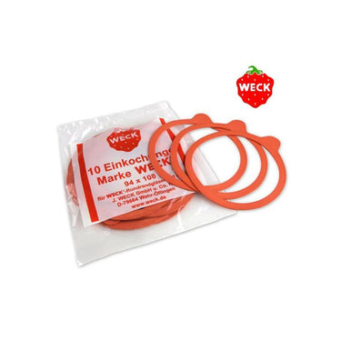 Weck ringen ã˜100mm 94x108mm zakje a 10 stuks