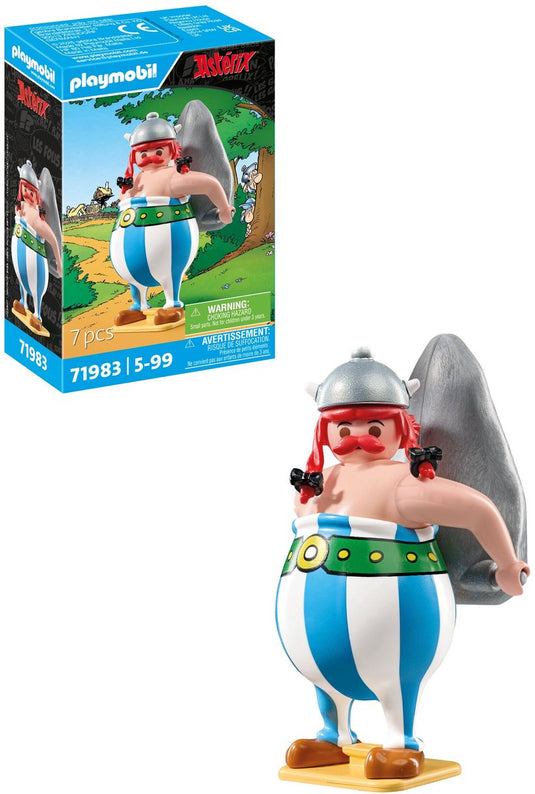Playmobil 71983 obelix en zijn menhir, asterix, stripfiguren, vanaf 5 jaar