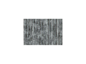 Wicotex kattenstaart deurgordijn 90x220 grijs 100% polypropyleen