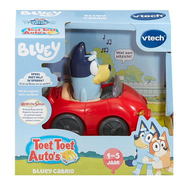 Vtech toet toet auto's bluey - bluey cabrio