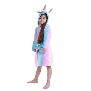 No brand badjas unicorn maat 110-116