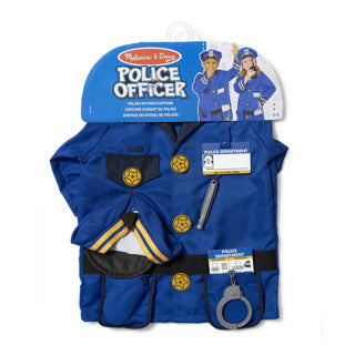 Load image into Gallery viewer, Melissa doug police officer costume role play set
