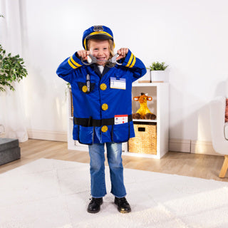Load image into Gallery viewer, Melissa doug police officer costume role play set
