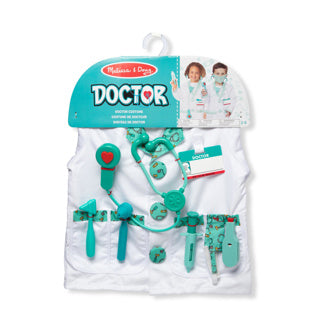 Melissa doug doctor role play costume set