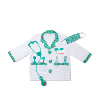 Melissa doug doctor role play costume set