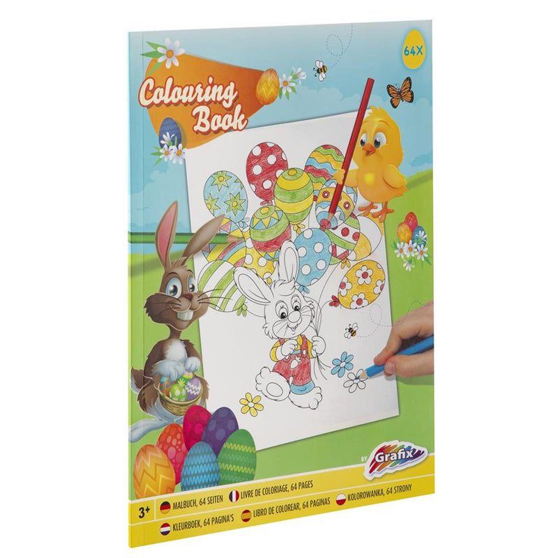 Afbeelding laden in galerijviewer, Grafix kleurboek pasen a4, 64pag.
