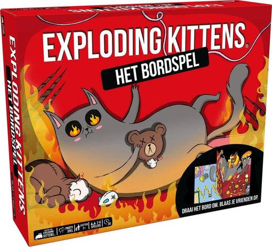 Asmodee exploding kittens het bordspel - partyspel - vanaf 7 jaar - 2-6 spelers - humor gegarandeerd