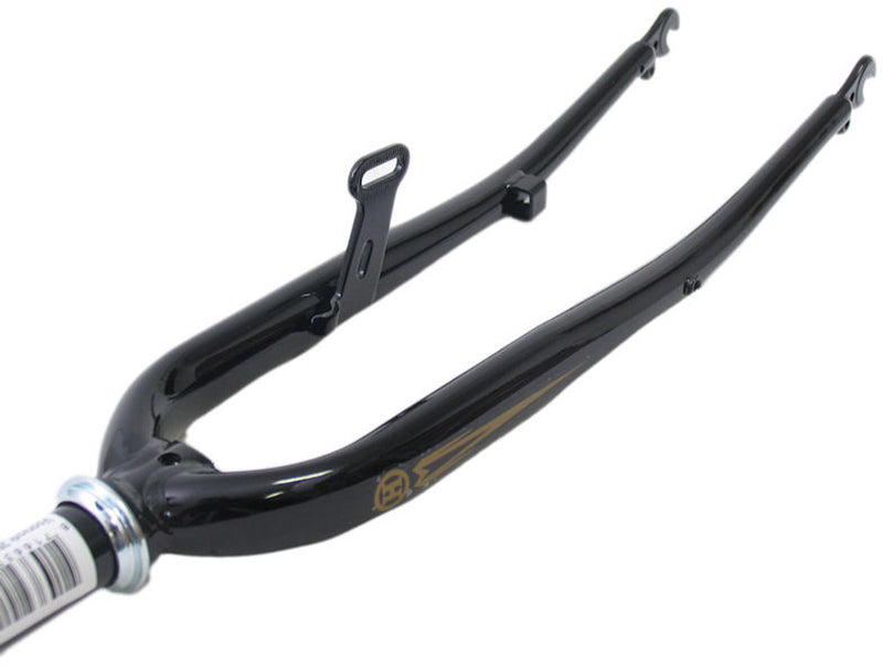 Load image into Gallery viewer, Vork 28x1 1 2 tour zwart uni kroon
