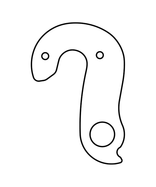 Union derailleurpad GH-161 Trek met schroefset