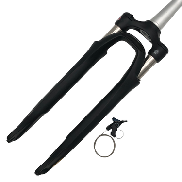 Suntour voorvork 28 sf14 ncx disc 1.5 >1-1 8 pm met remote lockout - mat zwart