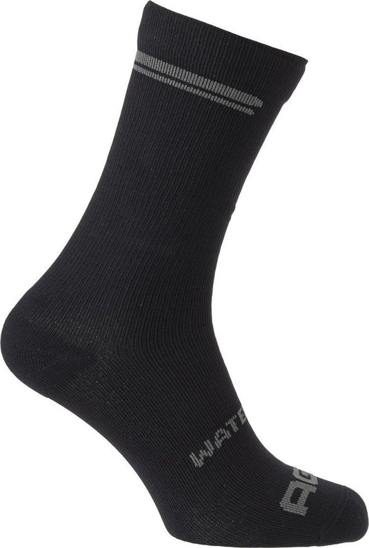 Agu waterproof fietssokken essential - zwart - s