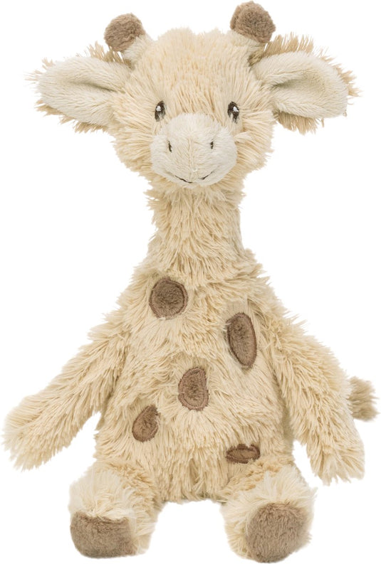 Happy horse giraf gus knuffel 22 cm - beige - baby knuffel