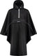 Ralka regenponcho waterdicht reflectie - zwart - volwassenen