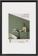 Walther desire - kunststof lijst - fotoformaat 40x50 cm - kunstglas - zwart