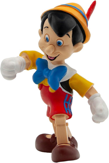 Bullyland 12399 – speelfiguur en verzamelfiguur pinokkio met uitschuifbare neus, ca. 7 cm – levensecht en detailrijk vormgegeven – ideaal als taartfiguur en klein cadeautje voor kinderen vanaf 3 jaar.