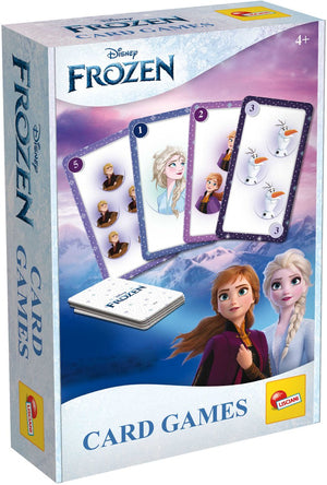 Lisciani frozen card games in display