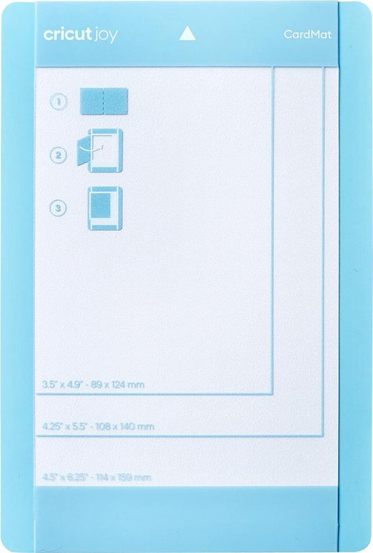Cricut 11,4 x 15,9 cm snijmat lichtblauw