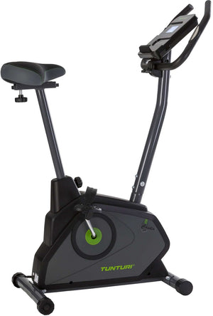 Tunturi cardio fit e30 hometrainer - fitnessfiets met ergometer - 12 trainingsprogramma's - verstelbaar - ergonomisch