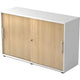 Bach kast hammerer 2fh eiken, wit